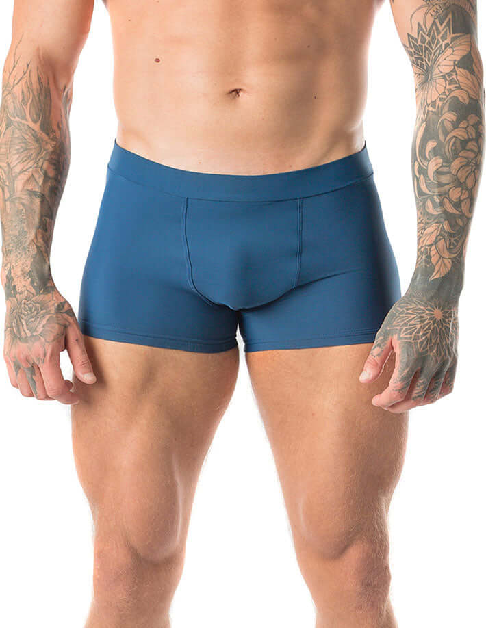 Men’s Bikram yoga shorts, sweatproof Lycra fit  – Mike-5