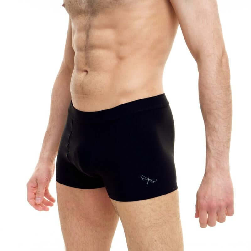 Men’s Bikram yoga shorts, sweatproof Lycra fit  – Mike-1